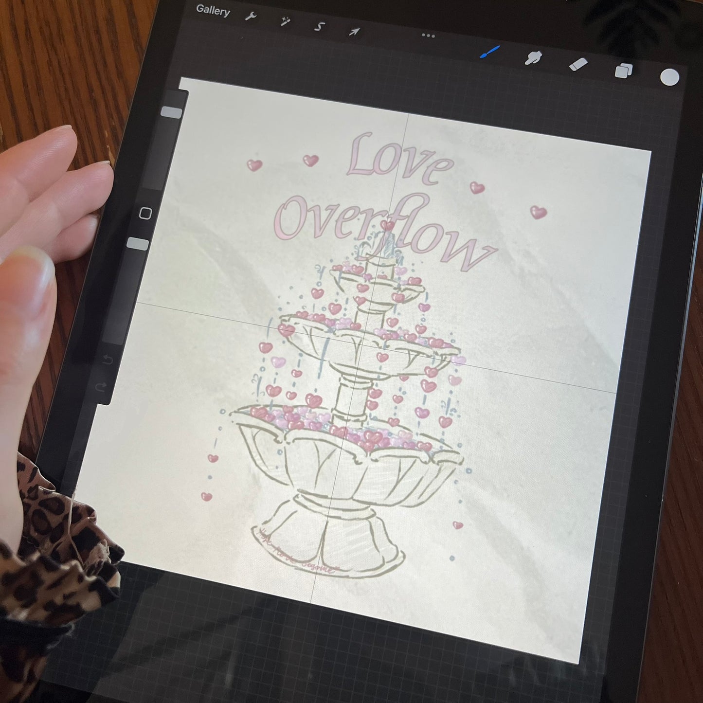 Love Overflow - Die Cut Sticker