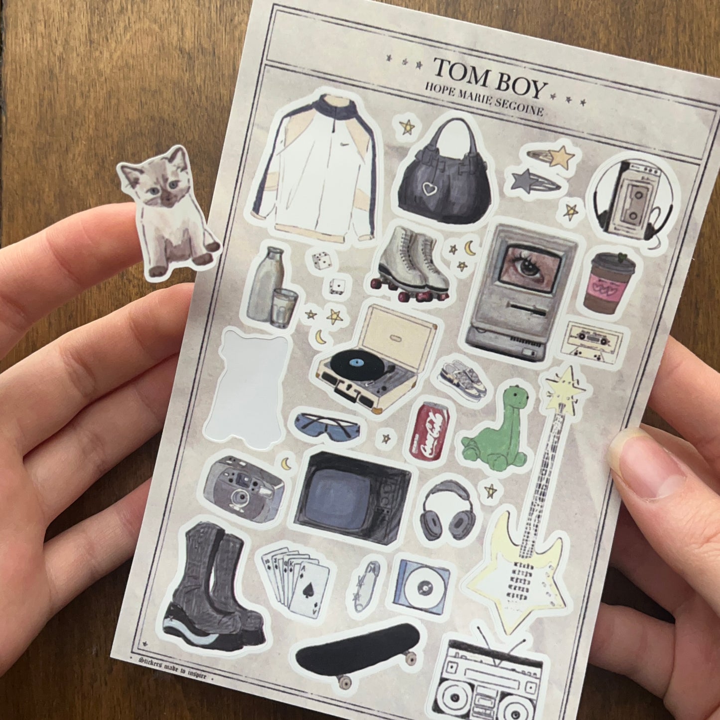 Tom Boy - Sticker Sheet