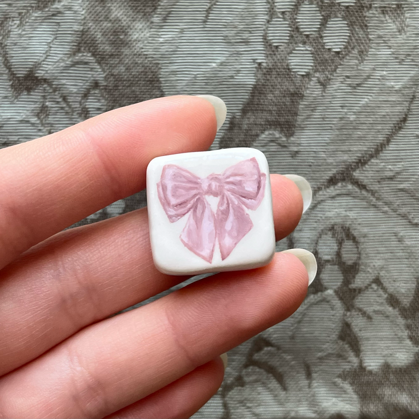 Pink Bow - Magnet