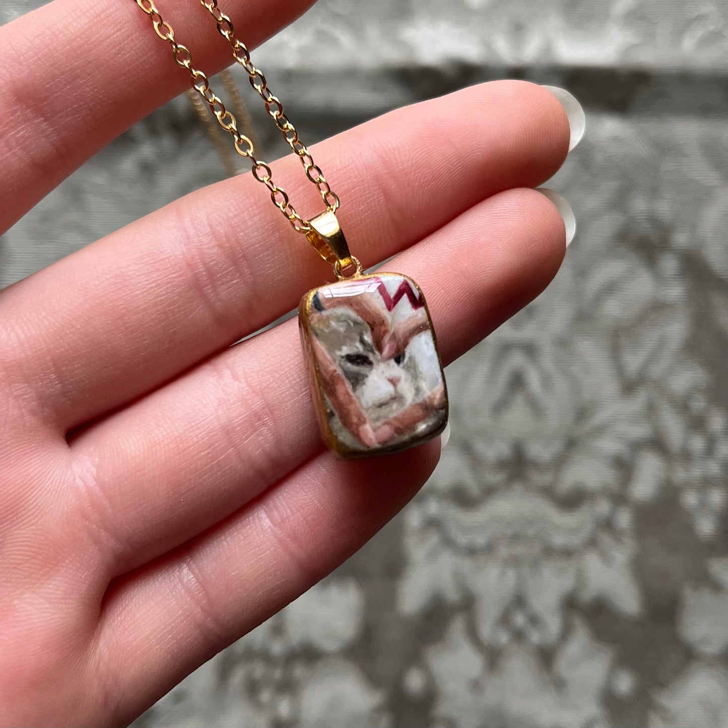 Heart Cat - Necklace