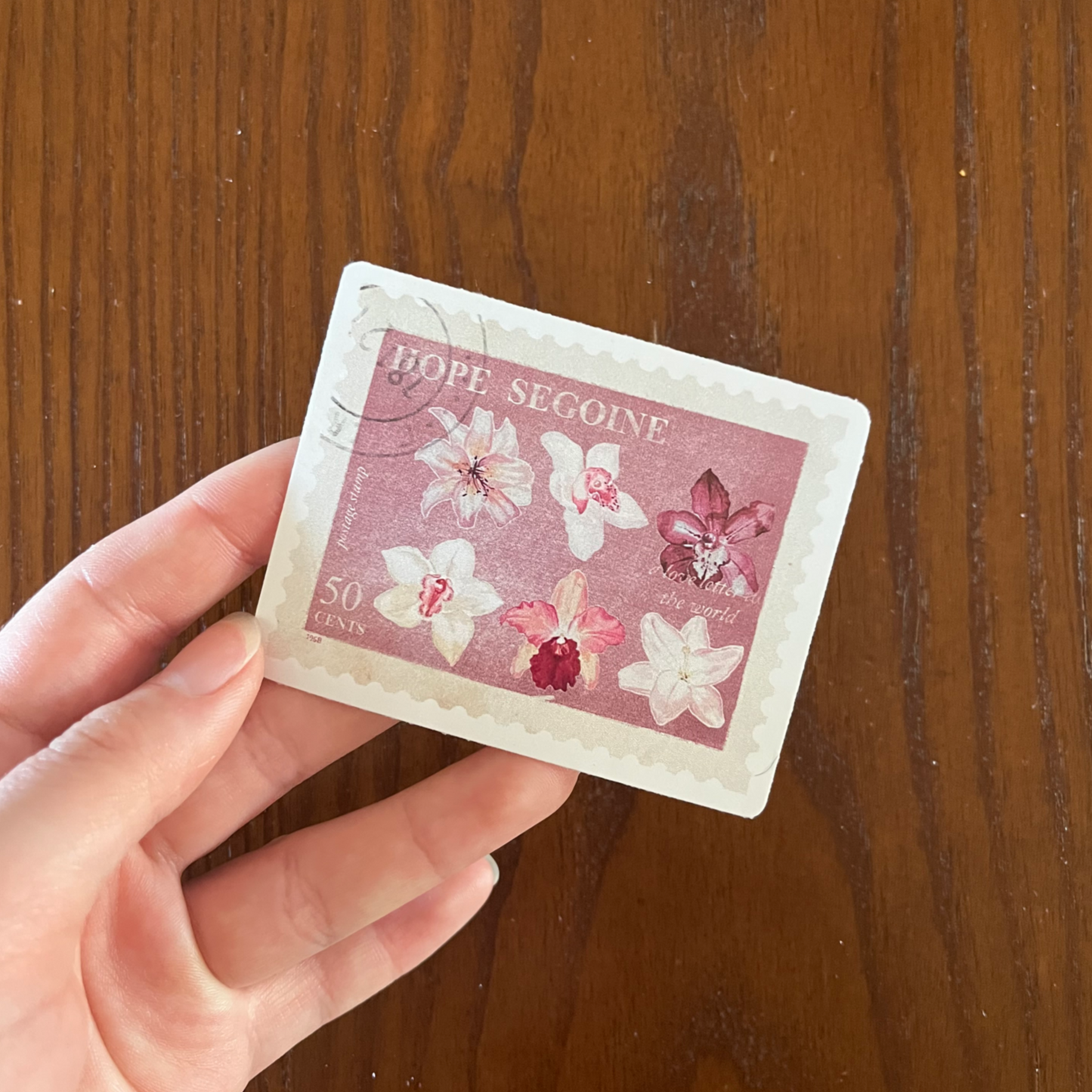 Lily Stamp - Die Cut Sticker