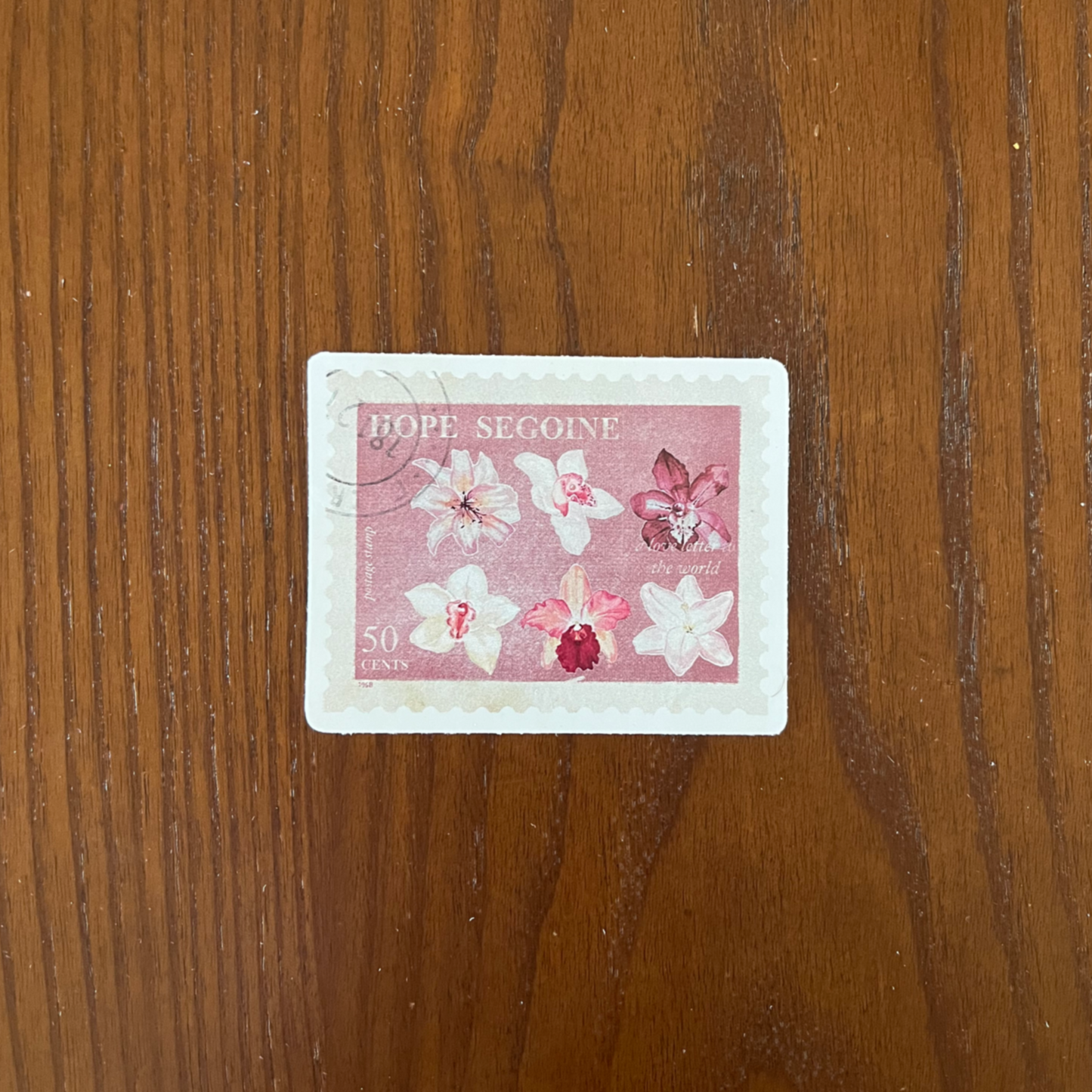 Lily Stamp - Die Cut Sticker