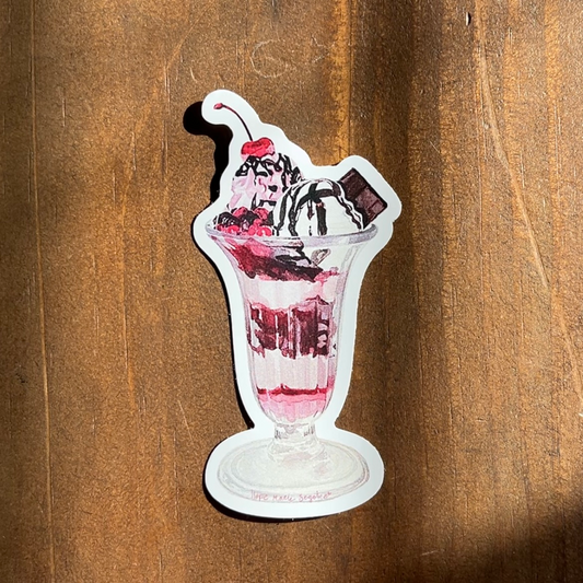 Ice Cream - Die Cut Sticker