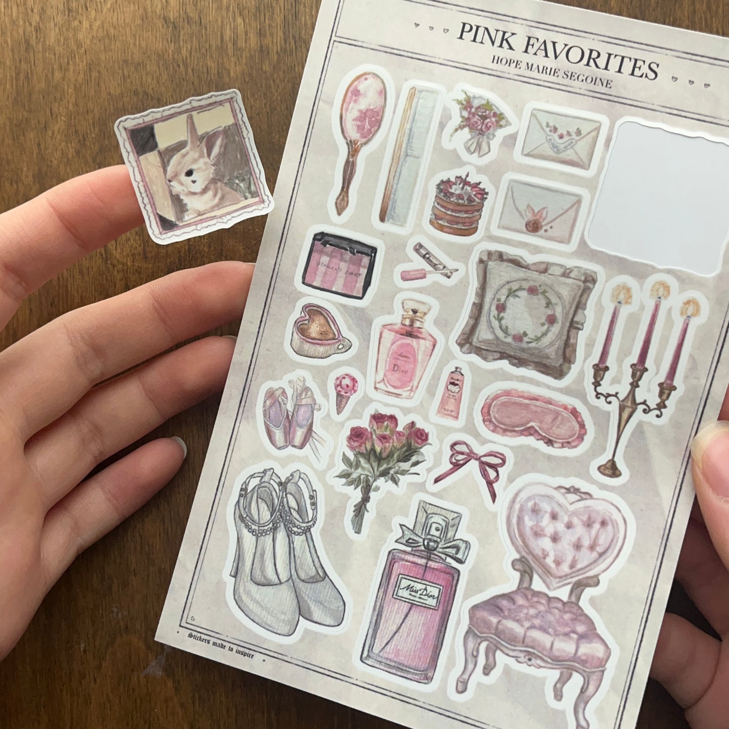 Pink Favorites - Sticker Sheet