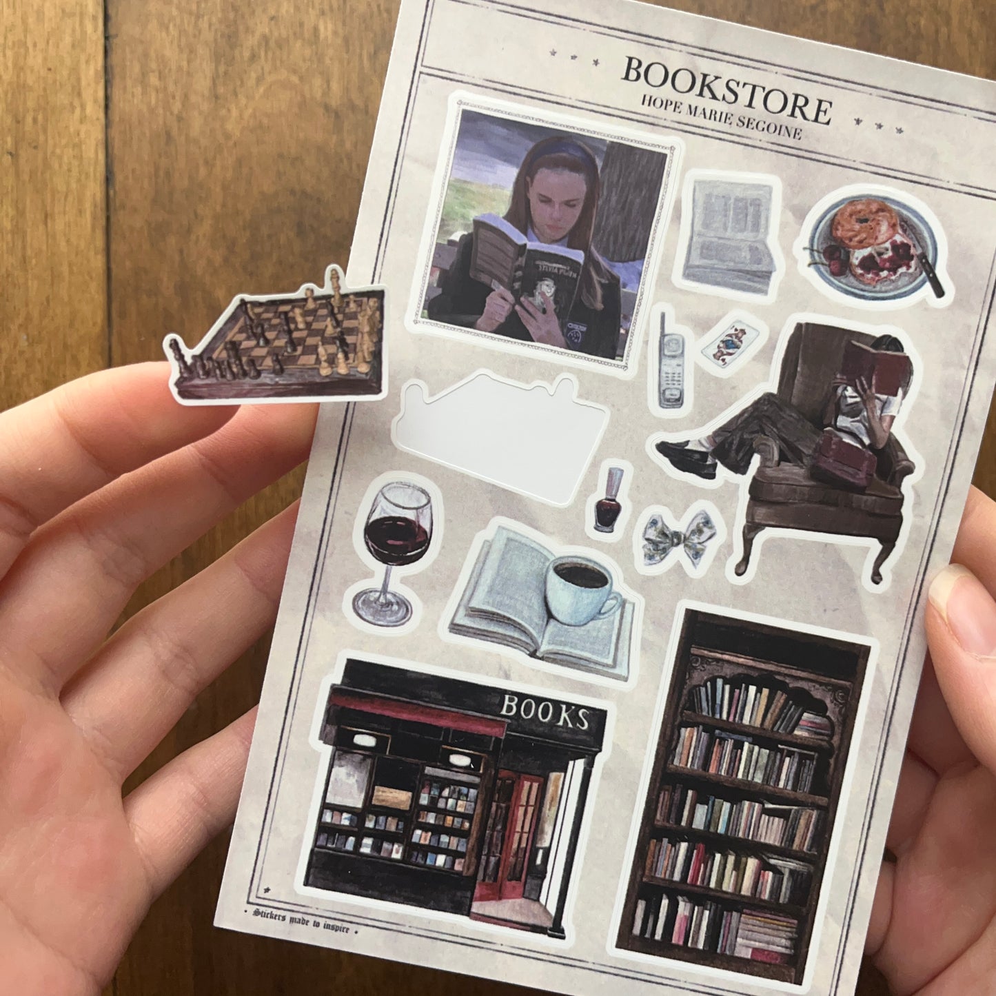 Bookstore - Sticker Sheet