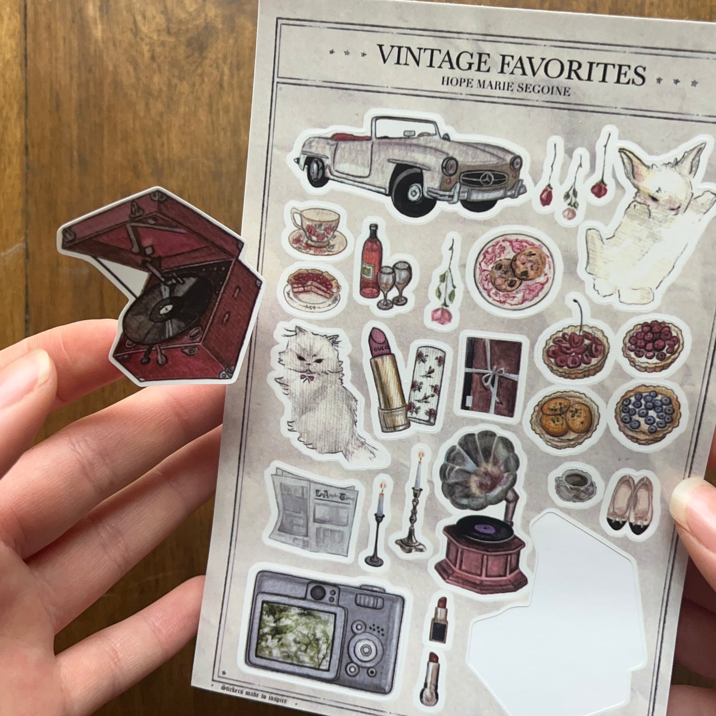 Vintage Favorites - Sticker Sheet