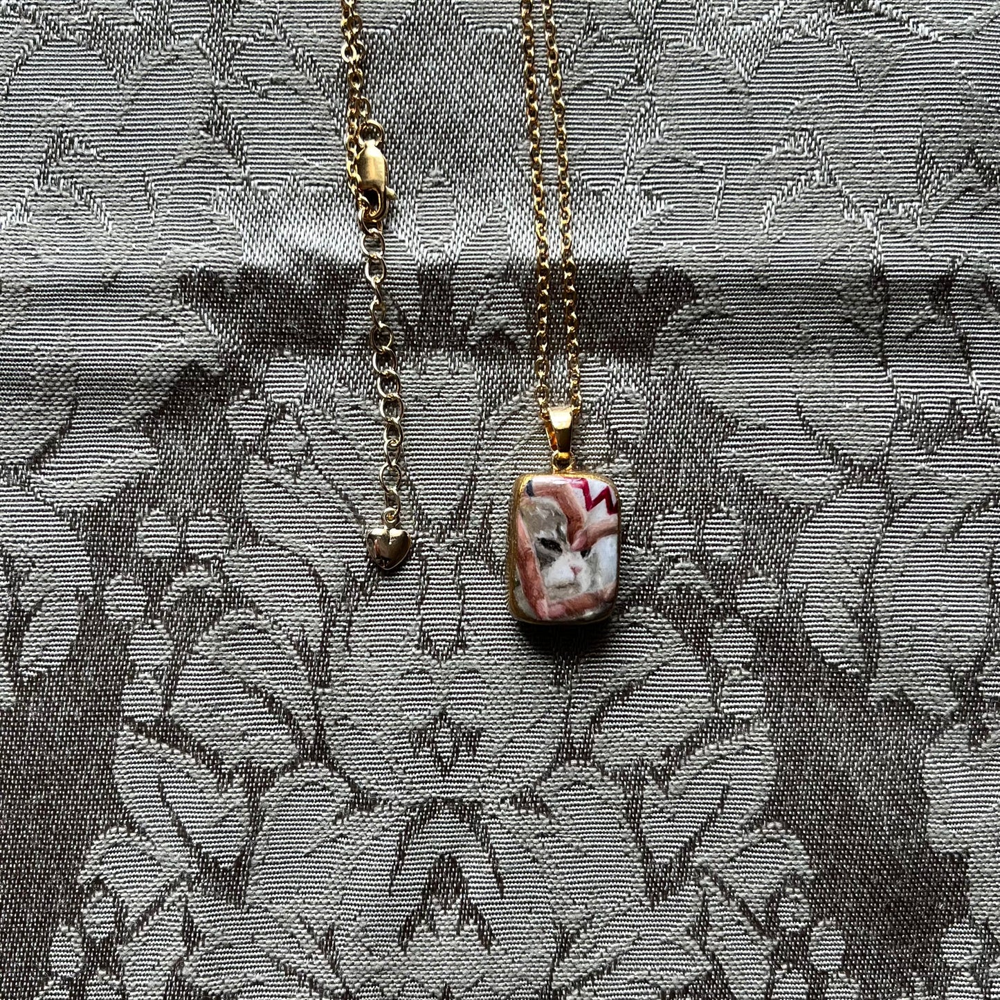 Heart Cat - Necklace
