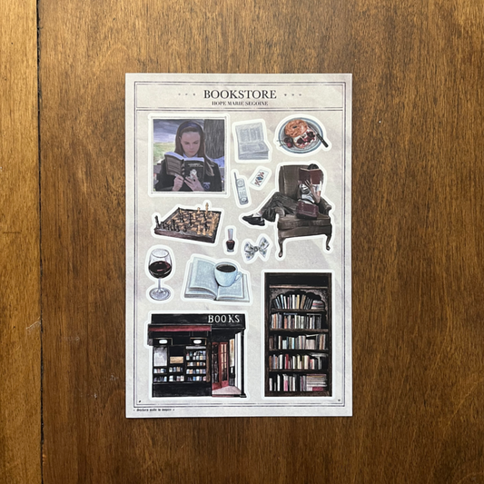 Bookstore - Sticker Sheet