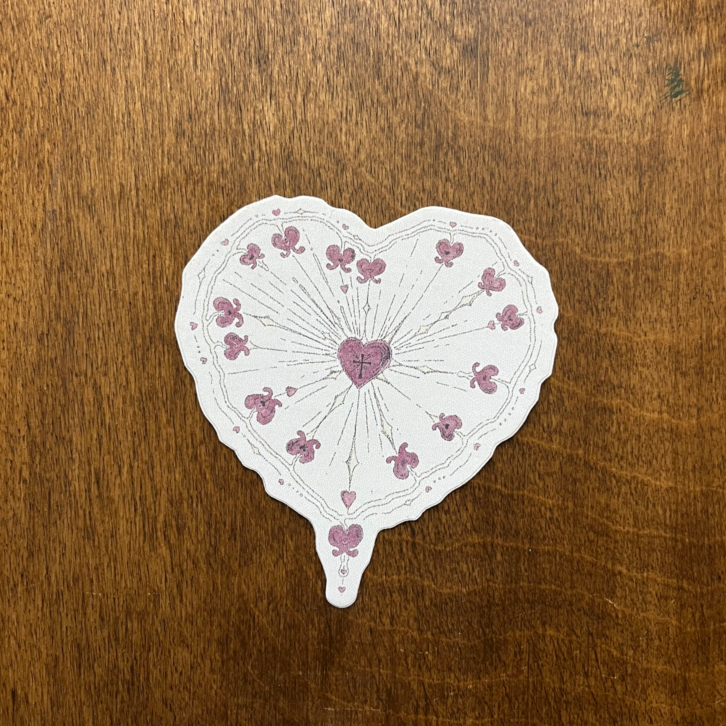 Bleeding Hearts, - Die Cut Sticker