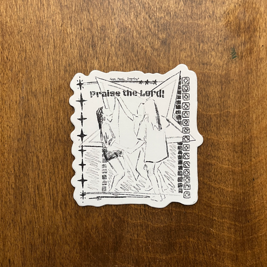 Praise the Lord! - Die Cut Sticker