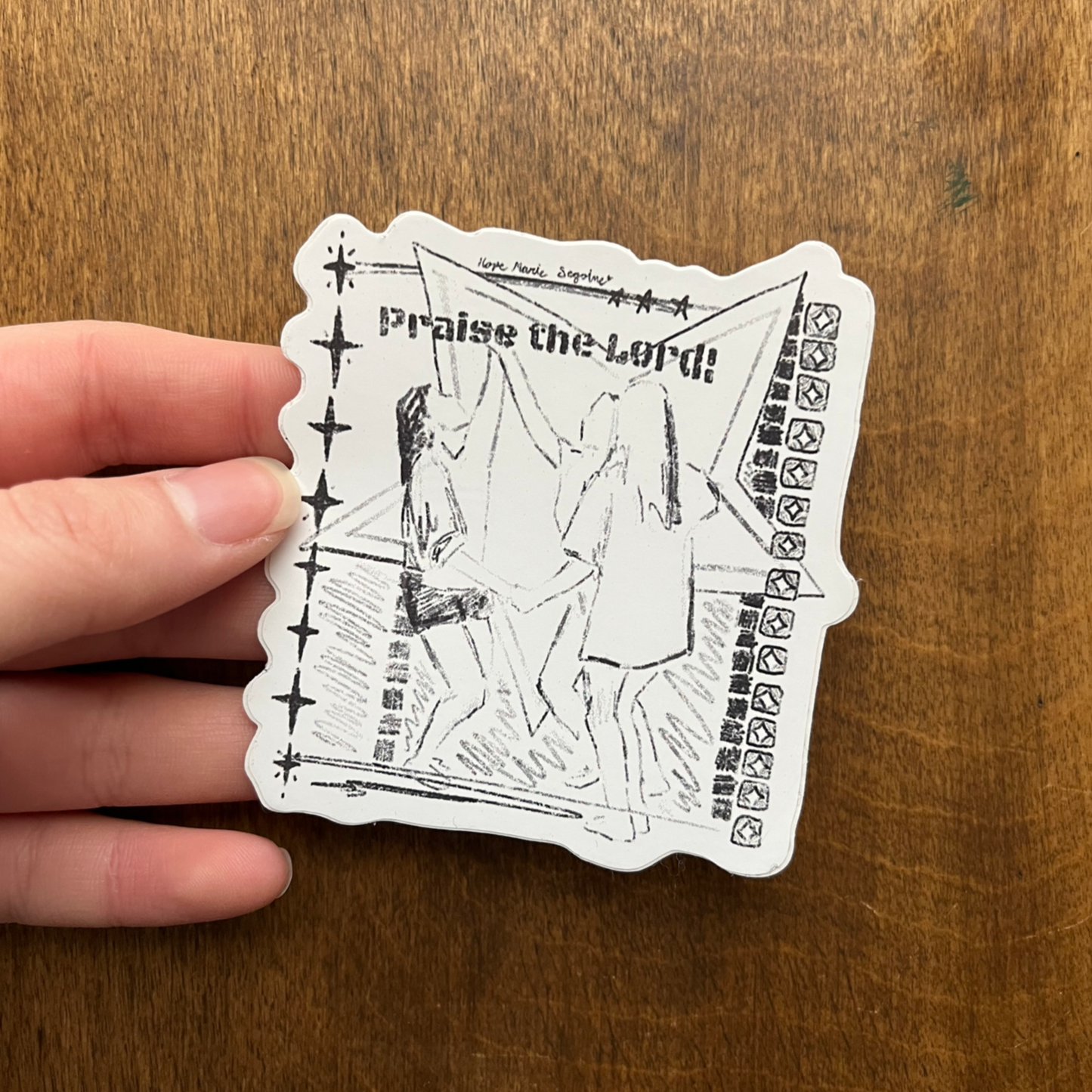 Praise the Lord! - Die Cut Sticker